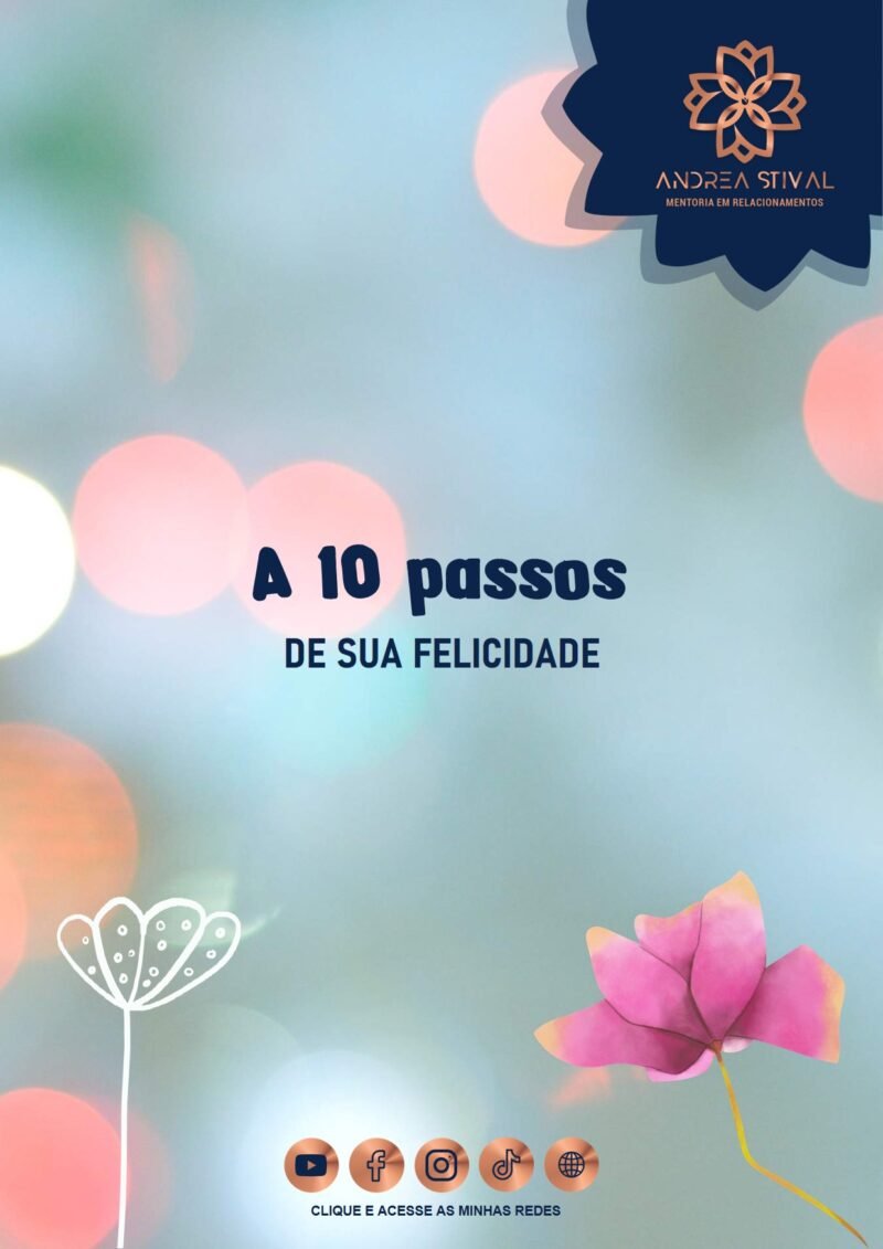 E-book A 10 passos de sua Felicidade